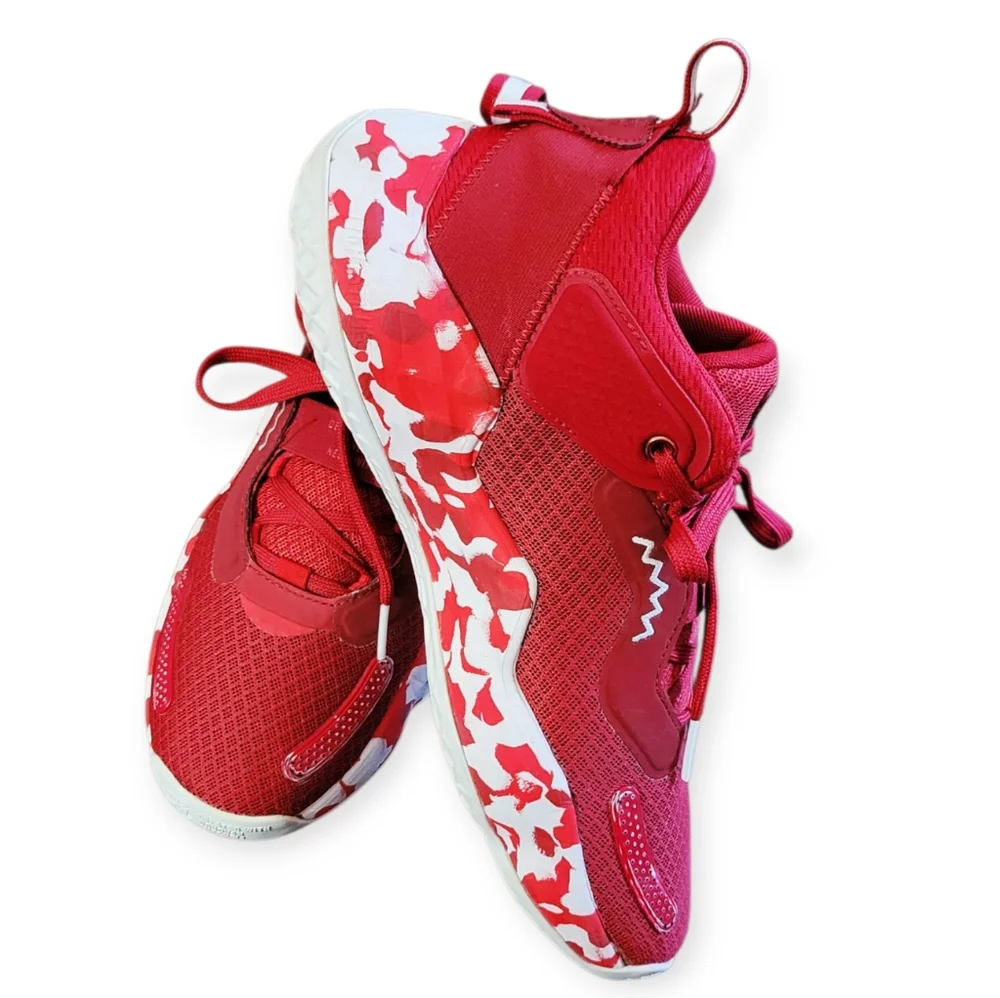 adidas Dovovan Mitchell Issue #3 D.O.N. Athletic Red And White Sneakers